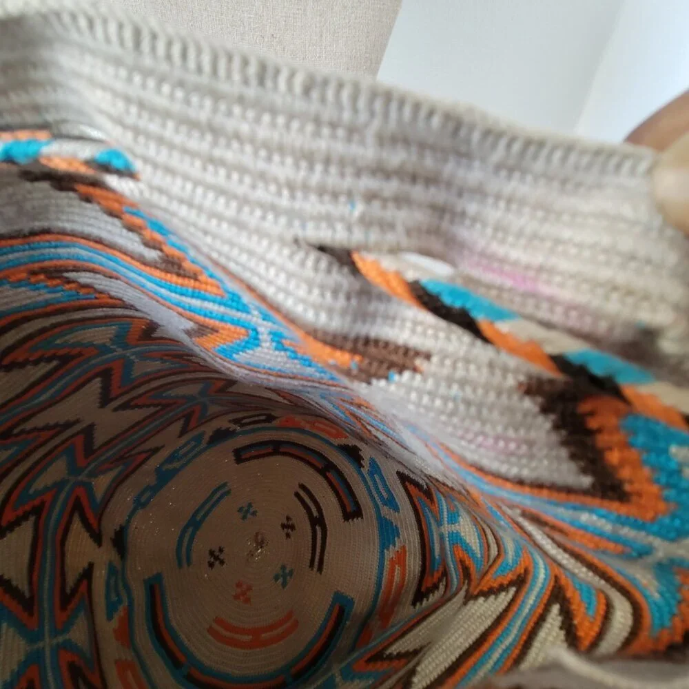 Wayuu Handmade Mochila Colombian Crochet Bag